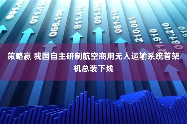 策略赢 我国自主研制航空商用无人运输系统首架机总装下线